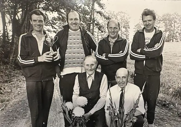 Oude foto met Jens Blankenvoort