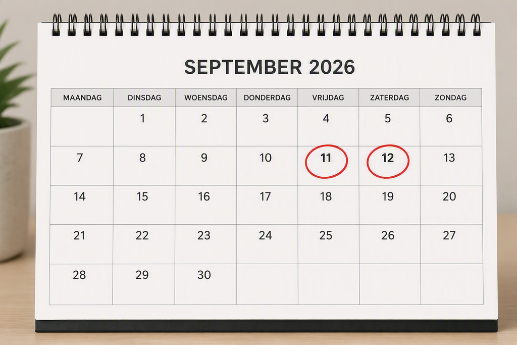 Programma jubileumfeest, 11 en 12 september